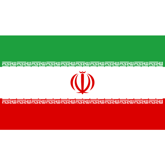 Vlag Iran 300x450cm