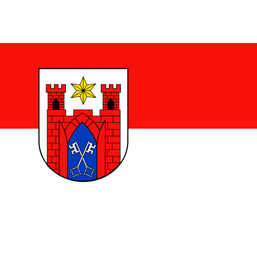 Vlag Lübbecke 150x225cm