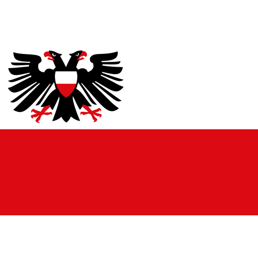Vlag Lübeck 100x150cm