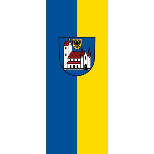 Vlag Leutkirch 200x300cm