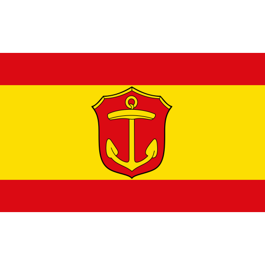 Vlag Ludwigshafen 100x150cm