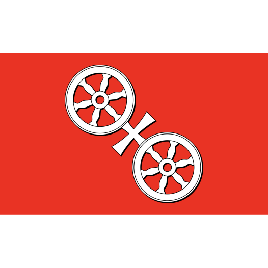 Vlag Mainz 100x150cm