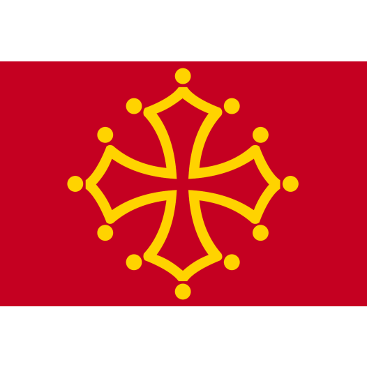 Vlag Midi-Pyrénées 200x300cm