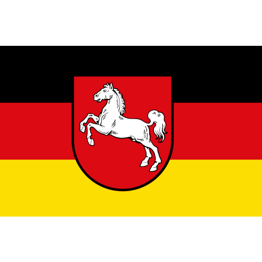 Vlag Nedersaksen 120x180cm