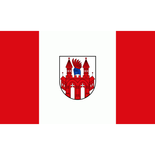 Vlag Neubrandenburg 150x225cm