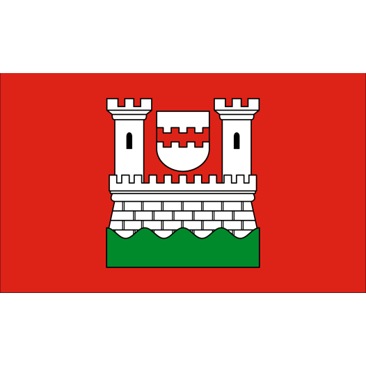 Vlag Niederkassel 200x300cm