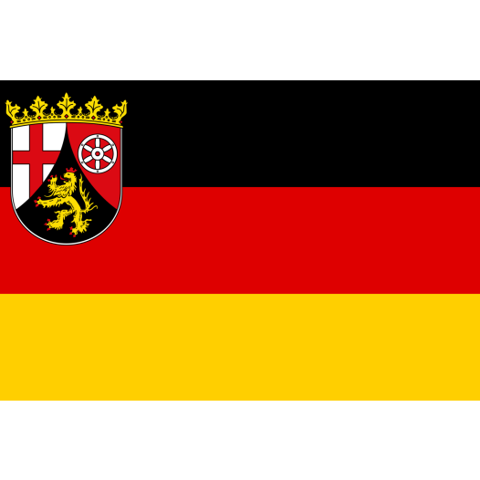 Vlag Rijnland-Palts 200x300cm