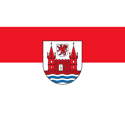 Vlag Schwedt 150x225cm