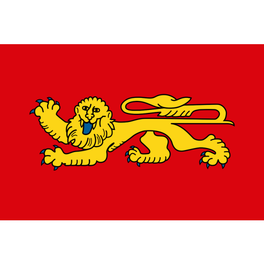 Vlag Aquitanië 120x180cm