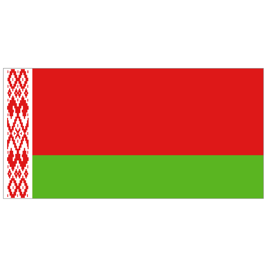 Vlag Wit Rusland - Officieel 90x150cm | Best Value