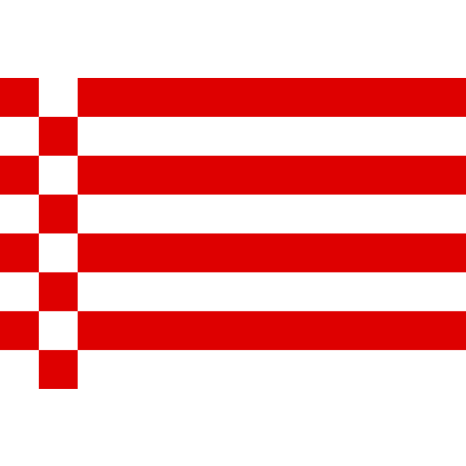 Vlag Vrije Hanzestad Bremen 200x300cm