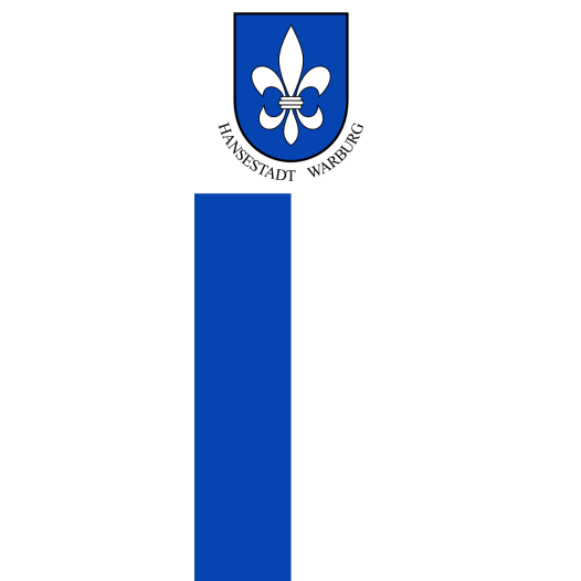Vlag Warburg 200x300cm