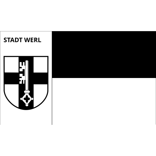 Vlag Werl 150x225cm