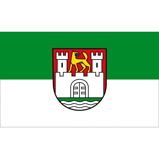 Vlag Wolfsburg 200x300cm