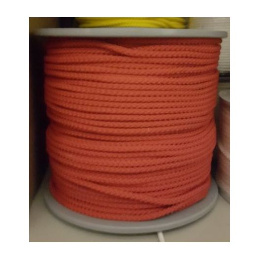 Vlaggenlijn rode vlaggenkoord vlaggenmast touw rood 6mm per meter
