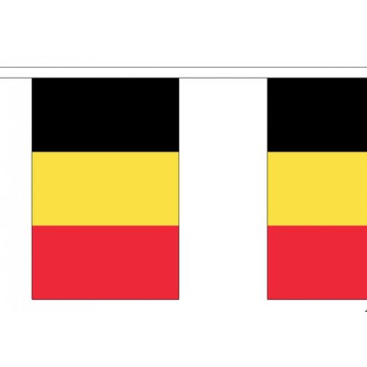 Vlaggenlijn België - 3 meter | Stof
