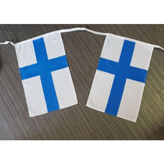 Vlaggenlijn Finland XL - 10 meter