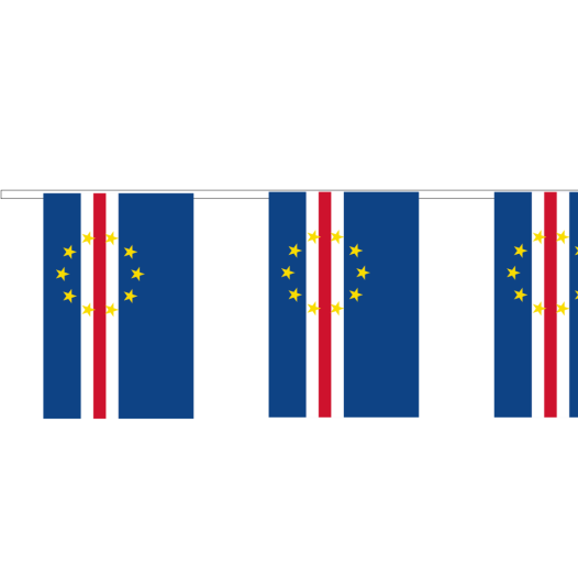 Vlaggenlijn Kaapverdie - 5 meter