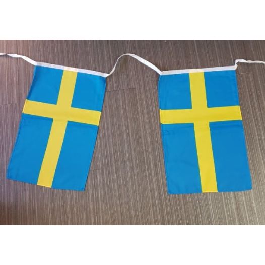 Vlaggenlijn Zweden 10m XL