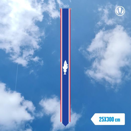 Wimpel Urk 25x300cm met stokje