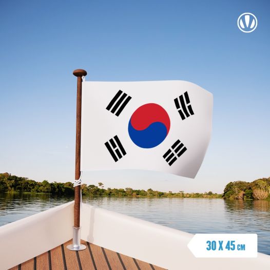 Vlag Zuid Korea 30x45cm