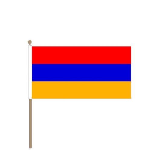 Zwaaivlag Armenie 15x22,5cm | stof
