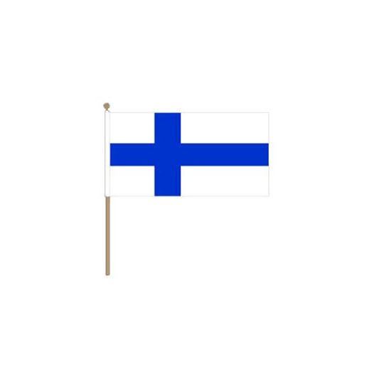 Zwaaivlag Finland 15x22,5cm | stof