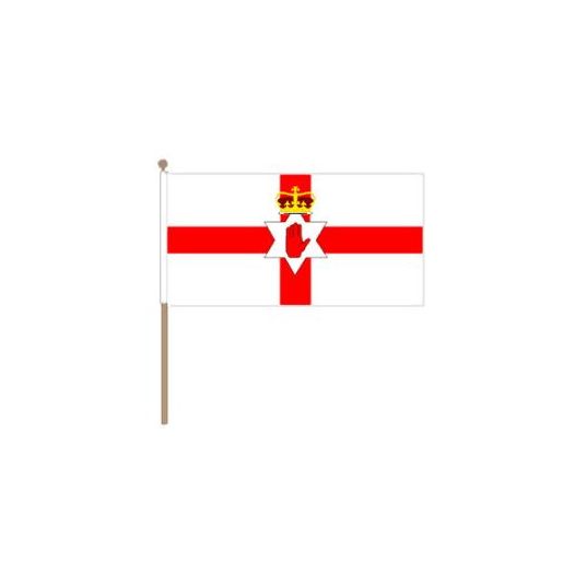 Zwaaivlag Noord-Ierland 30x45cm | stof