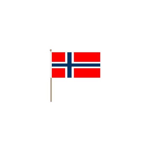 Zwaaivlag Noorwegen 30x45cm | stof