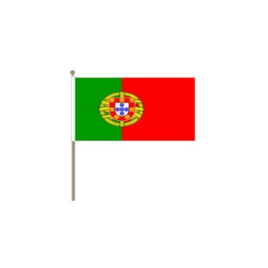 Zwaaivlag Portugal 30x45cm | stof