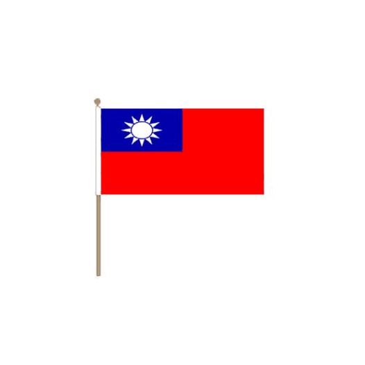 Zwaaivlag Taiwan 30x45cm | stof