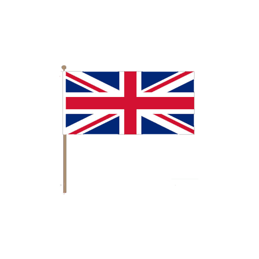 Zwaaivlag Verenigd Koninkrijk 15x22,5cm | stof
