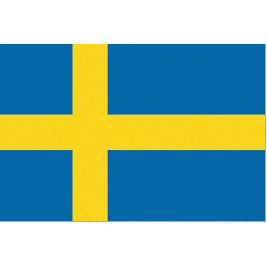 Zweedse vlag 70x100cm - Spunpoly