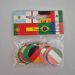 Internationale landen tafelconfetti