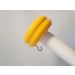 Knop vlaggenstok | Geel - 18mm