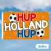 Vlag Hup Holland Hup 90x150cm Oranjevlag Voetbalvlag