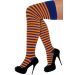 Sokken oranje blauw gestreept