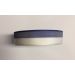 Medaillelint blauw wit 25mm breed