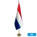 Luxe vlaggen standaard goud
