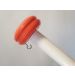 Knop vlaggenstok | Oranje met gat 18mm