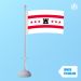 Tafelvlag Drenthe 10x15cm