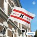vlag Drenthe 100x150cm