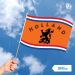 Holland zwaaivlag oranje 30x45cm
