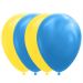 Ballonnen Blauw Geel | 10 stuks