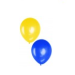Ballonnen Blauw Geel 10 stuks