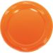 Oranje Borden wegwerp bordjes plastic 8 stuks