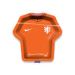 Oranje Voetbal Bordjes papier - 8 stuks