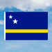 Grote Curacao vlag balkonvlag 200x300cm Best Value