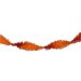 Draaiguirlande Oranje slinger 24m brandvertragend