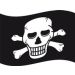 Piratenvlag 60x90cm Piraten vlaggen